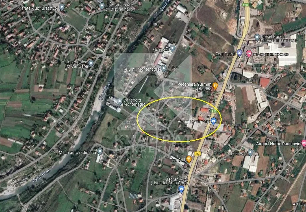 Prodaja, plac, 2200m², Zeta, Podgorica