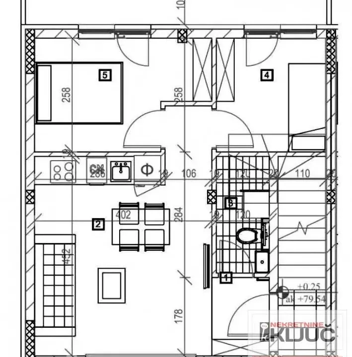 Sale, two bedroom apartment, 41m², Lipov gaj, Novi Sad Sve Podlokacije