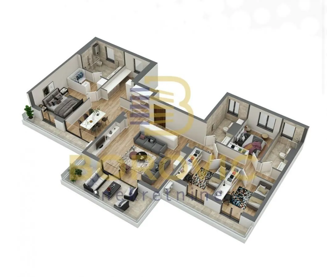 Prodaja, stan, 166m², Voždovac Sve Podlokacije, Beograd