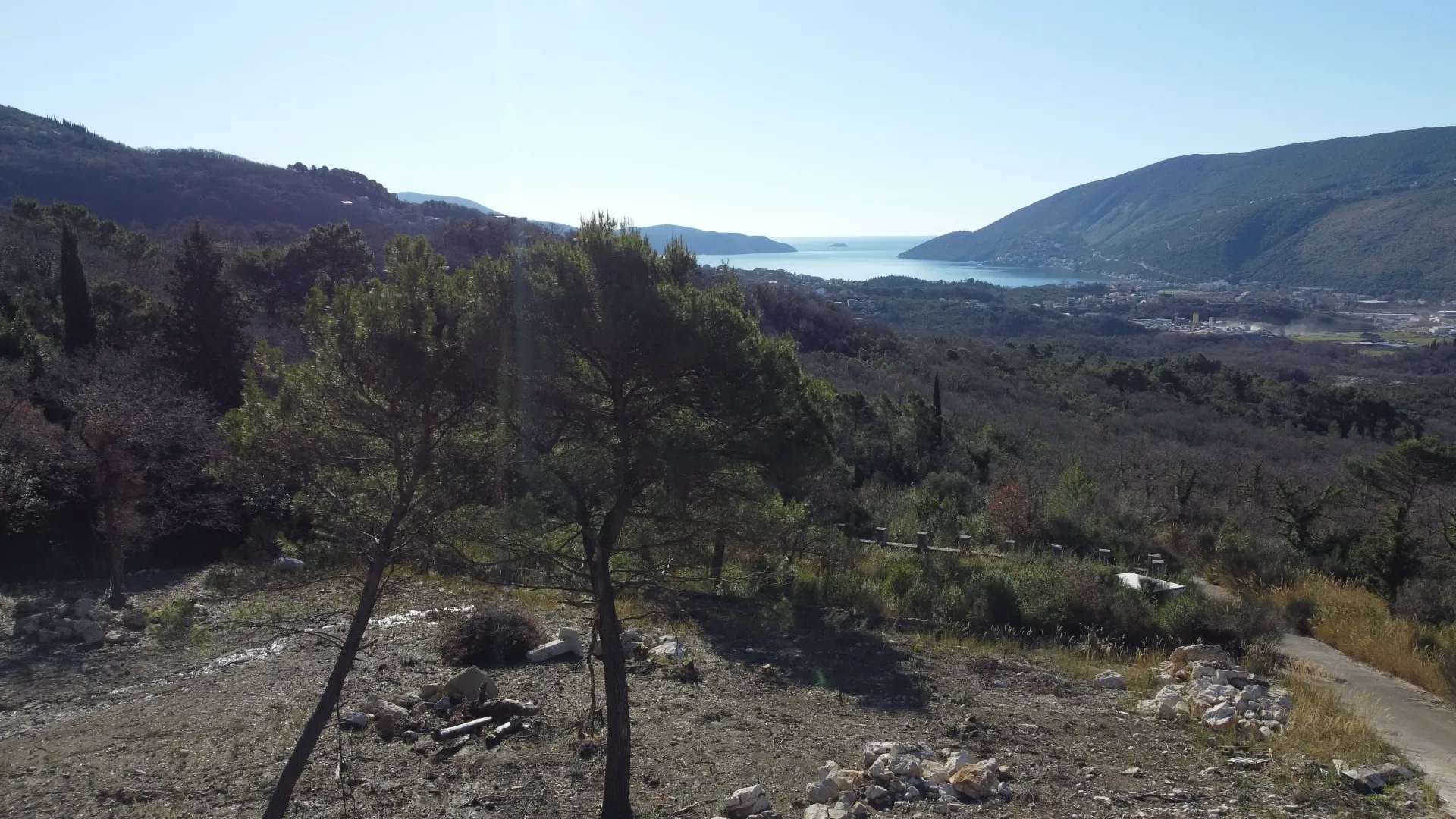 Prodaja, plac, 800m², Mojdež, Herceg Novi