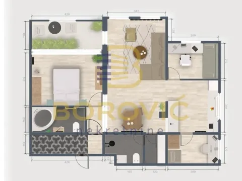 Sale, three bedroom apartment, 85m², Višnjička Banja, Palilula Sve Podlokacije - image 20