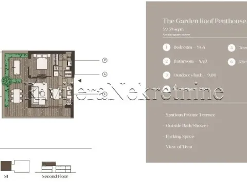 Sale, apartment, 41m², Tivat, Crna Gora - image 7