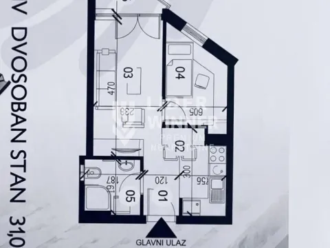 Prodaja, jednosoban stan, 31m², Banjica, Voždovac Sve Podlokacije - image 7