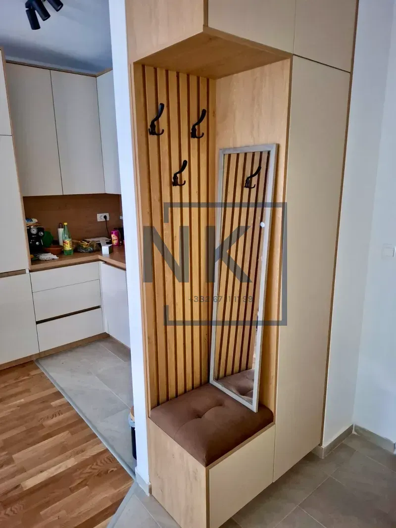 Izdavanje, jednosoban stan, 43m², Zabjelo, Podgorica