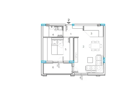 Prodaja, jednosoban stan, 47m², Pantelej, Niš - image 3