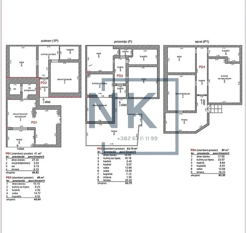 Prodaja, kuća, 266m², Blok 5, Podgorica