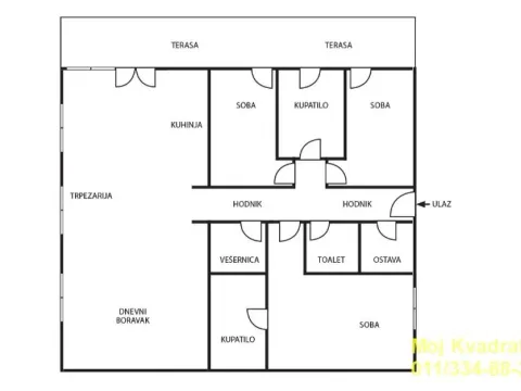 Prodaja, četvorosoban stan, 158m², Vračar Hram, Vračar Sve Podlokacije - image 20