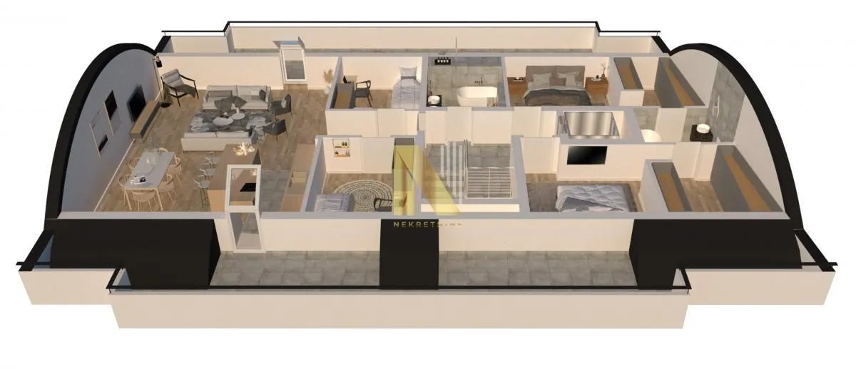 Prodaja, četvorosoban stan, 125m², Grbavica, Novi Sad Sve Podlokacije