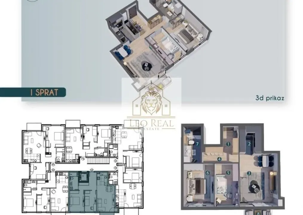 Prodaja, trosoban stan, 67m², Zemun Sve Podlokacije, Beograd