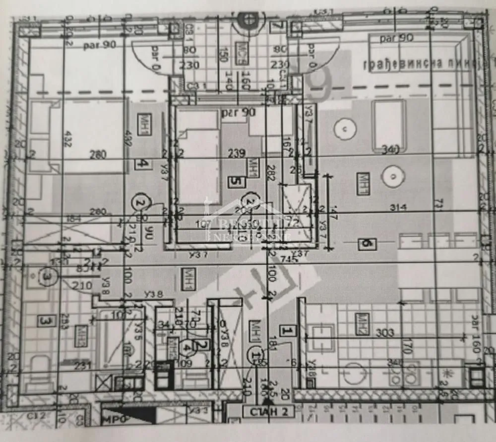 Sale, two bedroom apartment, 60m², Batajnica, Beograd