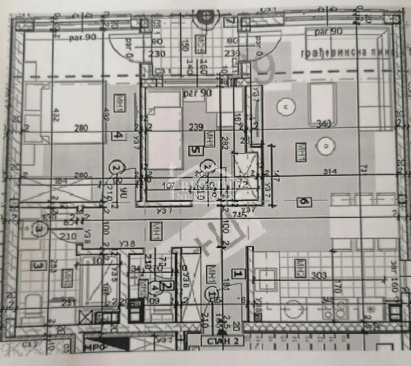 Sale, two bedroom apartment, 60m², Batajnica, Beograd