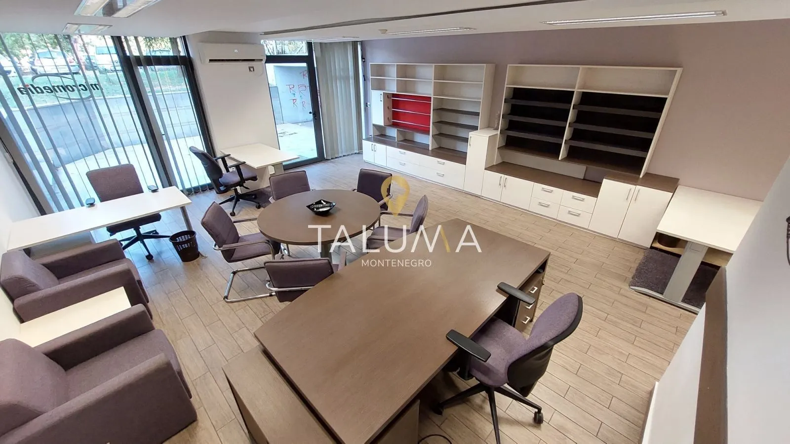 Rent, office space, 80m², Blok 5, Podgorica