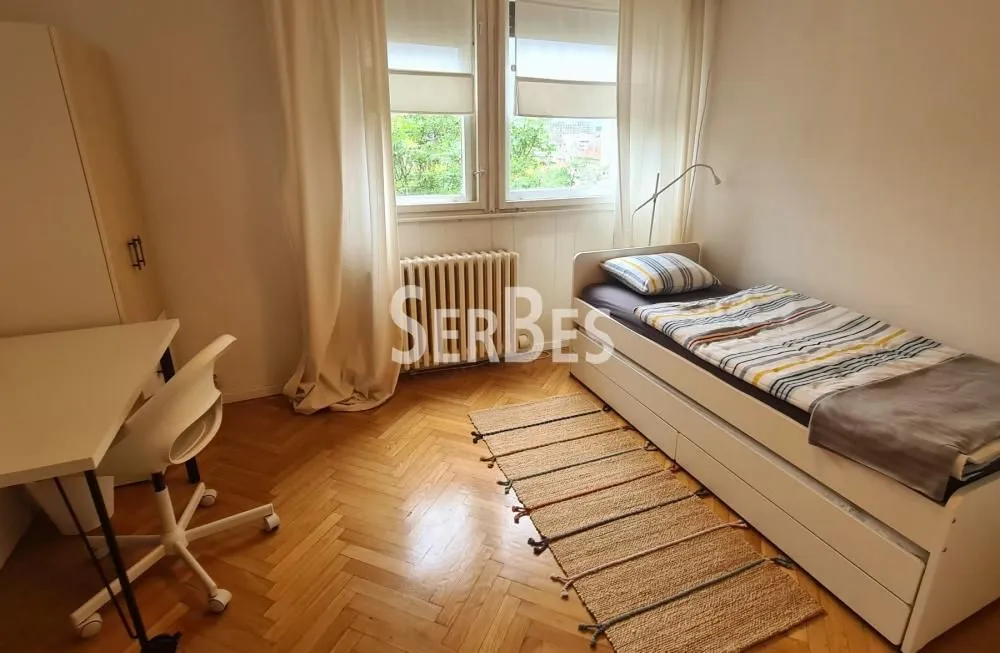 Rent, three bedroom apartment, 77m², Savski Venac, Beograd