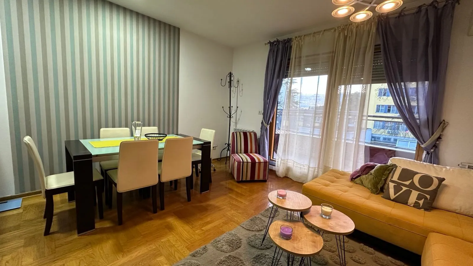 Rent, two bedroom apartment, 67m², Preko Morače, Podgorica