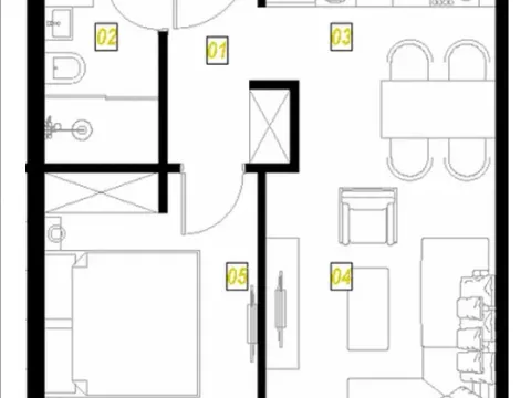 Sale, one bedroom apartment, 30m², Lazi, Budva - image 8