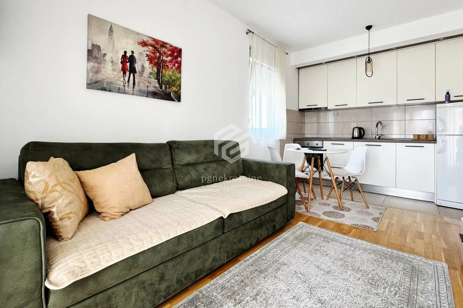 Rent, one bedroom apartment, 37m², Zabjelo, Podgorica