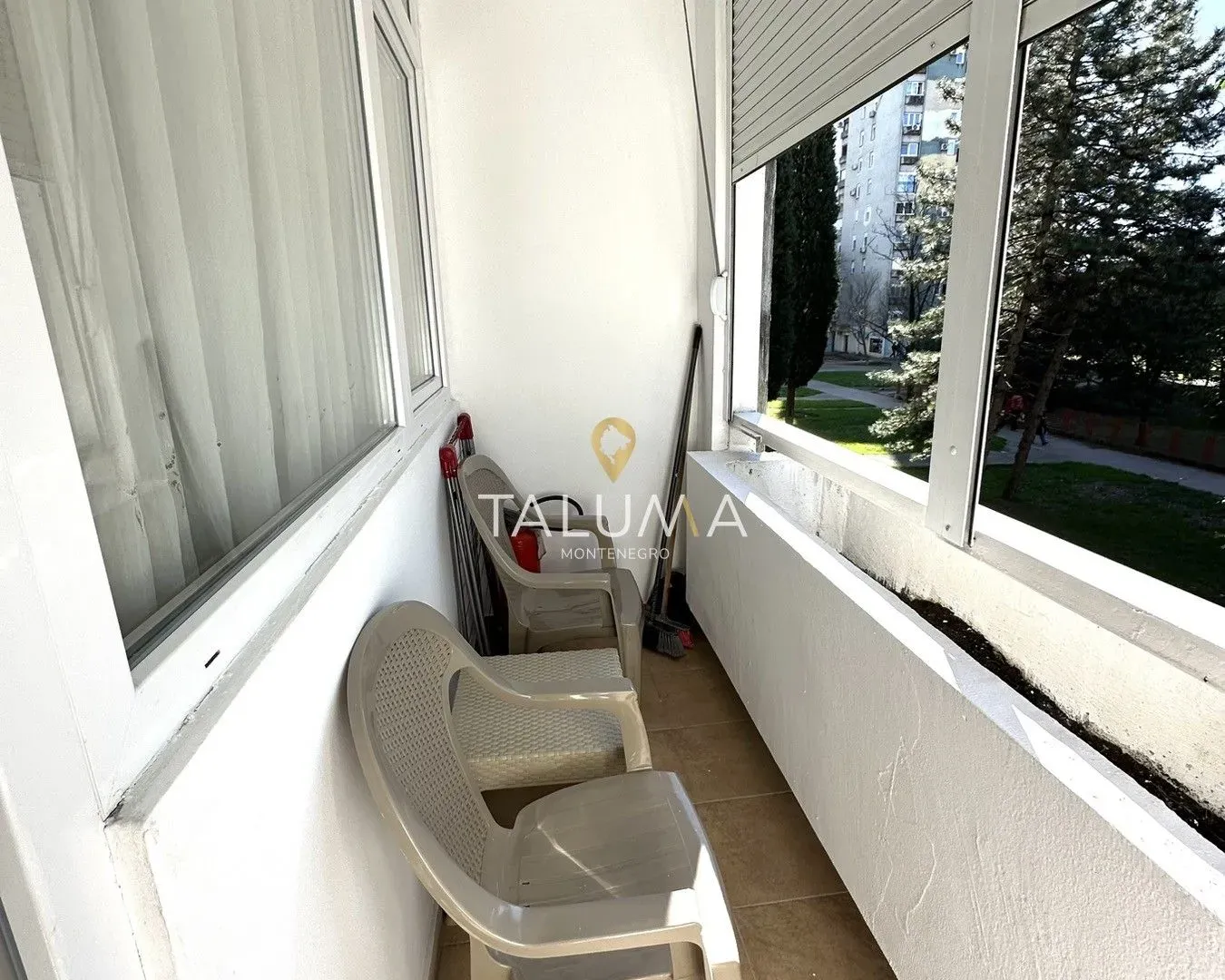 Rent, one bedroom apartment, 59m², Blok 5, Podgorica