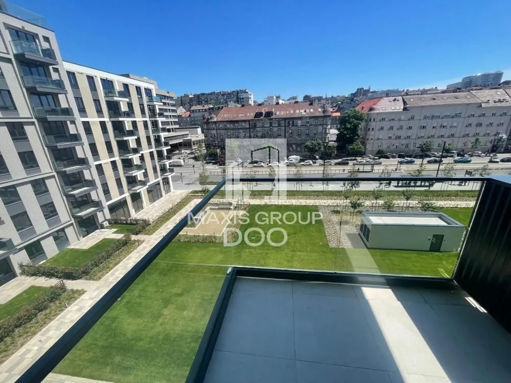 Rent, two bedroom apartment, 60m², Savski Venac, Beograd