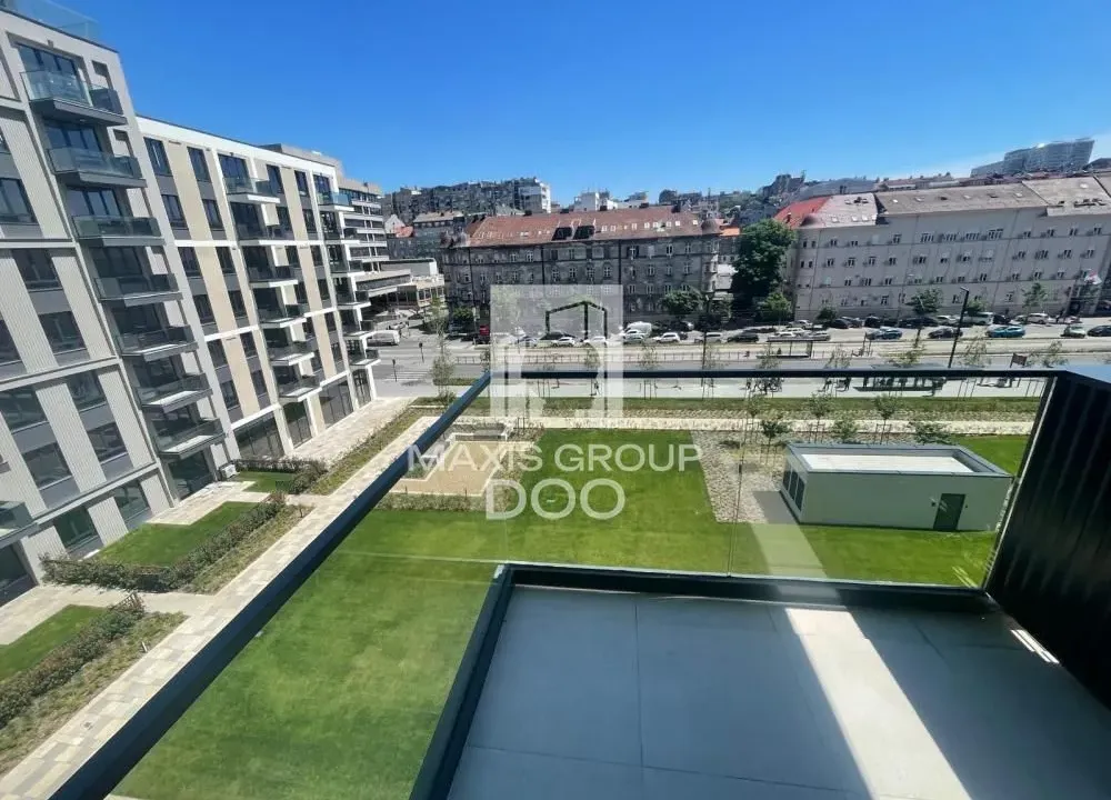 Izdavanje, dvosoban stan, 60m², Savski Venac, Beograd