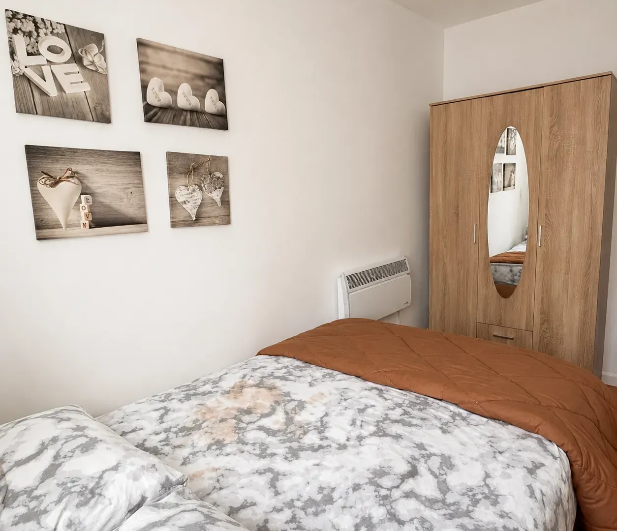 Rent, one bedroom apartment, 37m², City Kvart, Podgorica