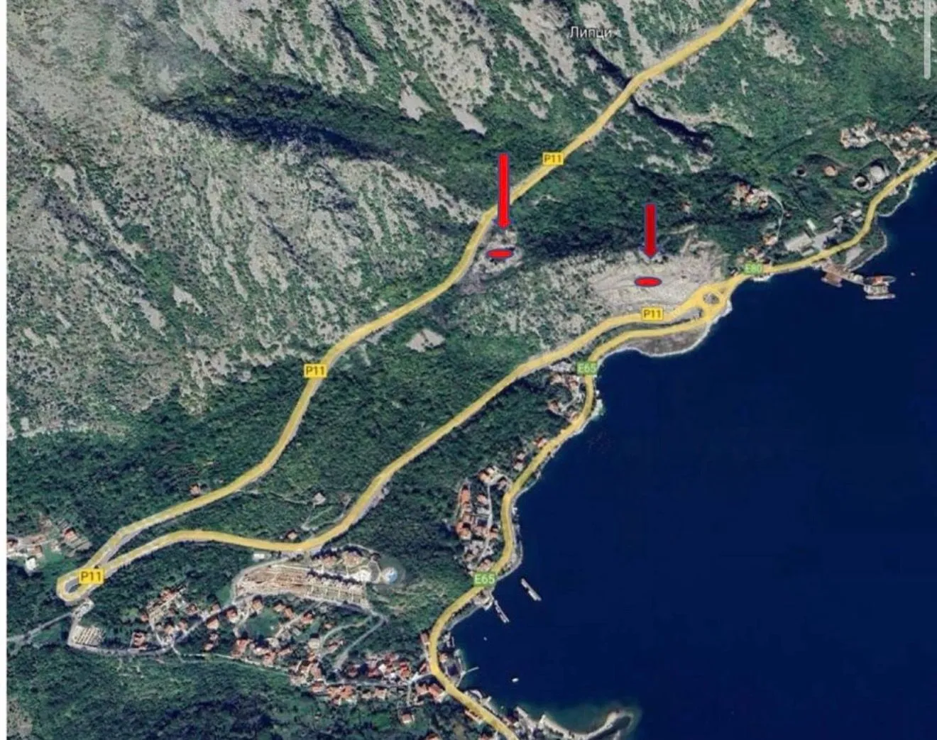 Prodaja, plac, 17235m², Strp, Kotor