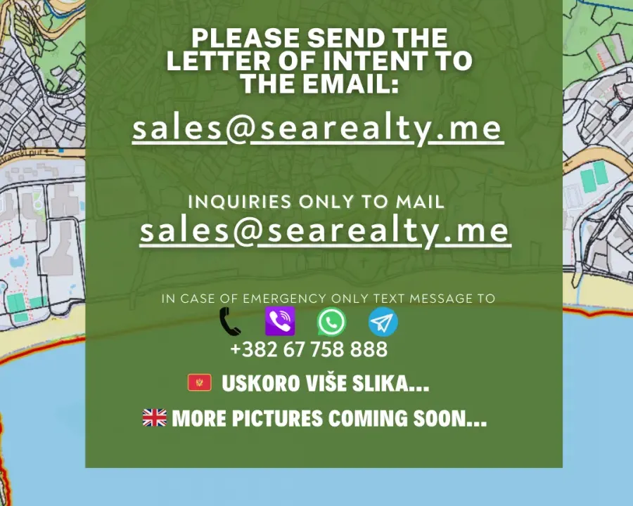 Sale, land lot, 300m², Bečići, Budva