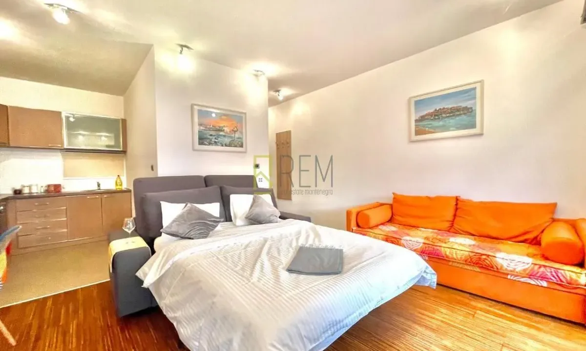 Prodaja, garsonjera, 36m², Pržno, Budva