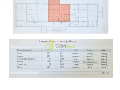 Prodaja, jednosoban stan, 45m², Momišići, Podgorica - image 6