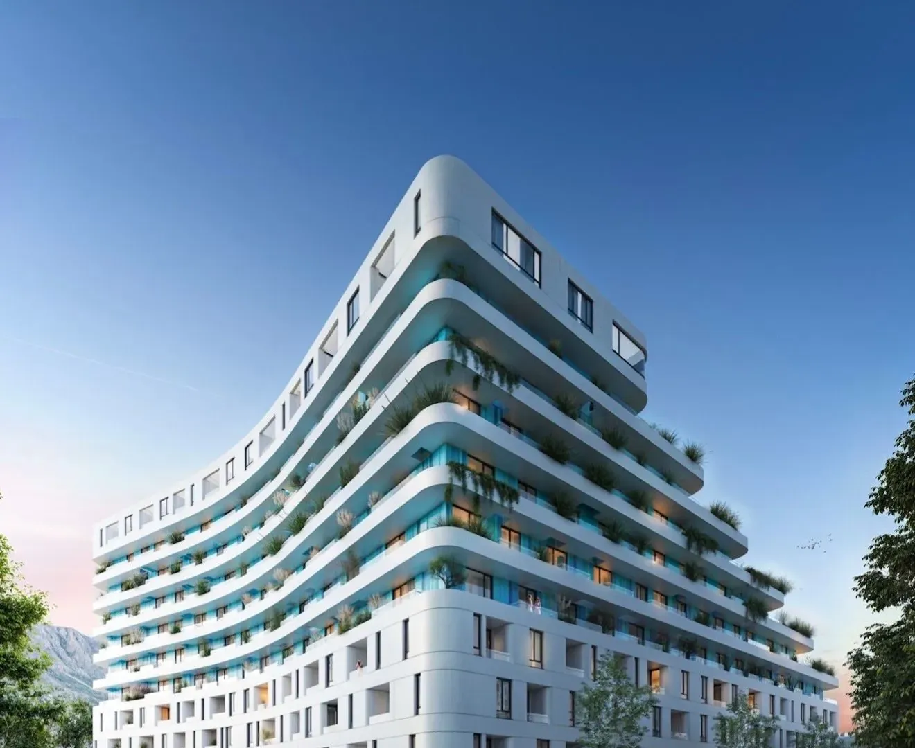 Sale, one bedroom apartment, 49m², Ilino, Bar