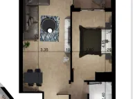 Sale, one bedroom apartment, 51m², Ilino, Bar - image 2