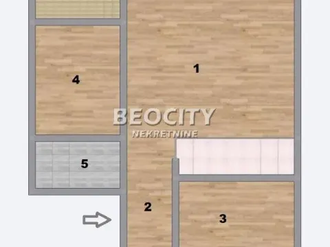 Sale, apartment, 53m², Farmaceutski Fakultet, Voždovac Sve Podlokacije - image 11