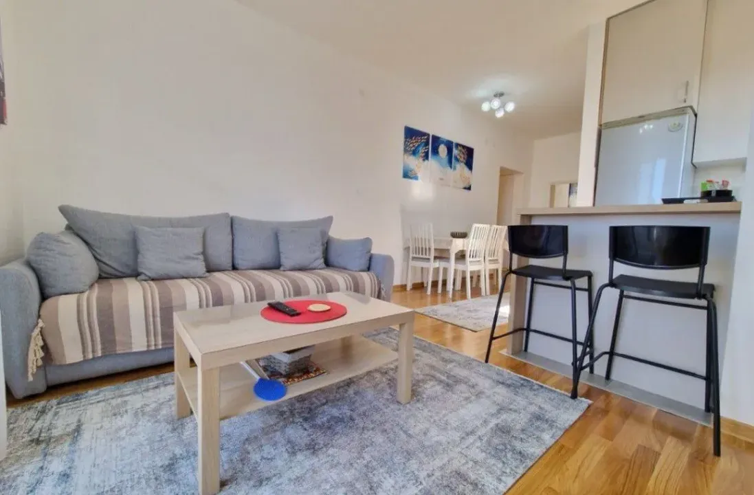 Izdavanje, dvosoban stan, 47m², Bečići, Budva