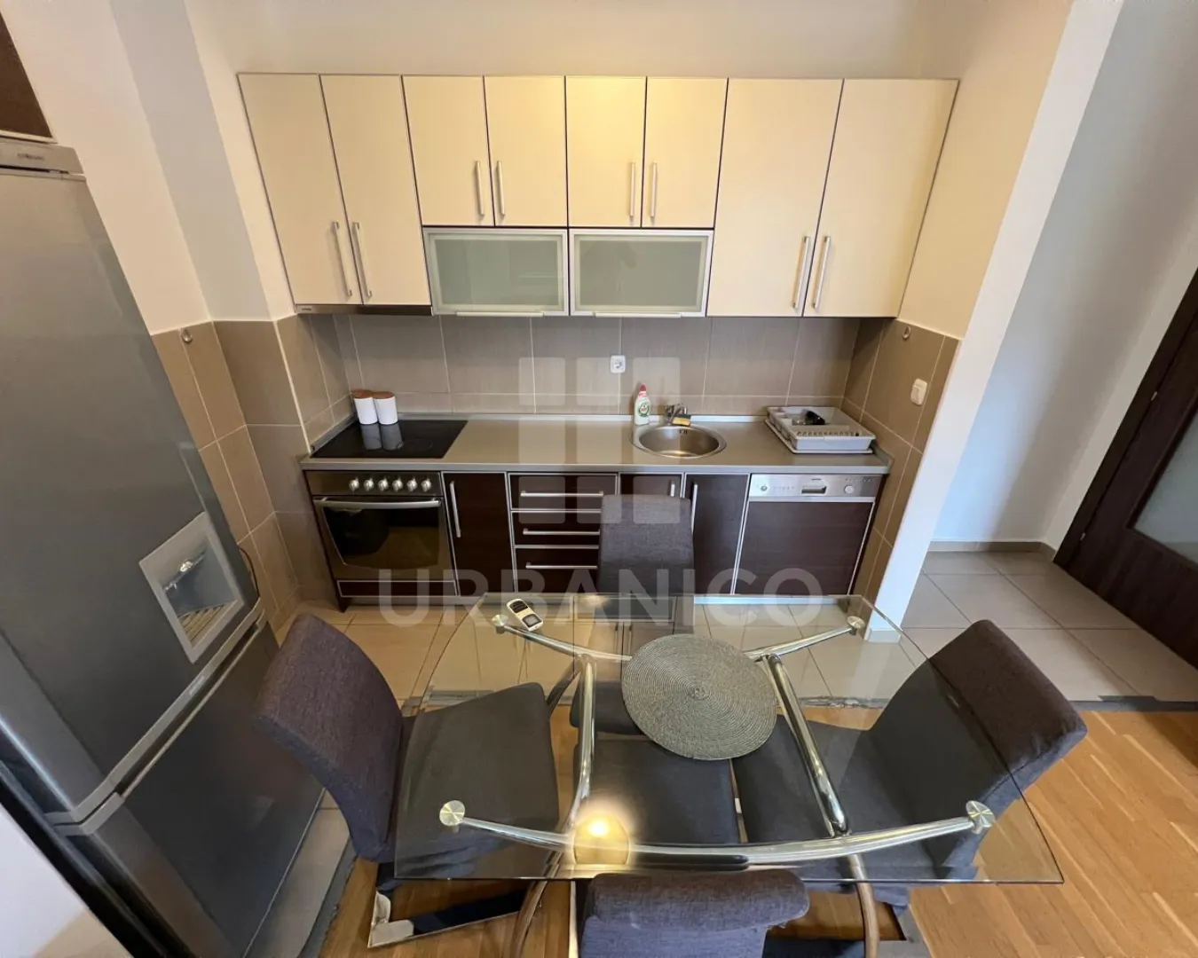 Rent, one bedroom apartment, 44m², Nova Dalmatinska, Podgorica