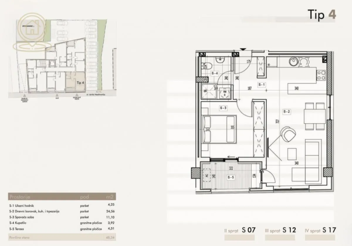 Prodaja, trosoban stan, 67m², Medijana, Niš