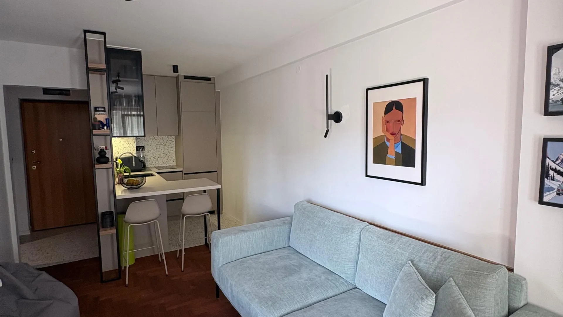 Rent, one bedroom apartment, 37m², Preko Morače, Podgorica