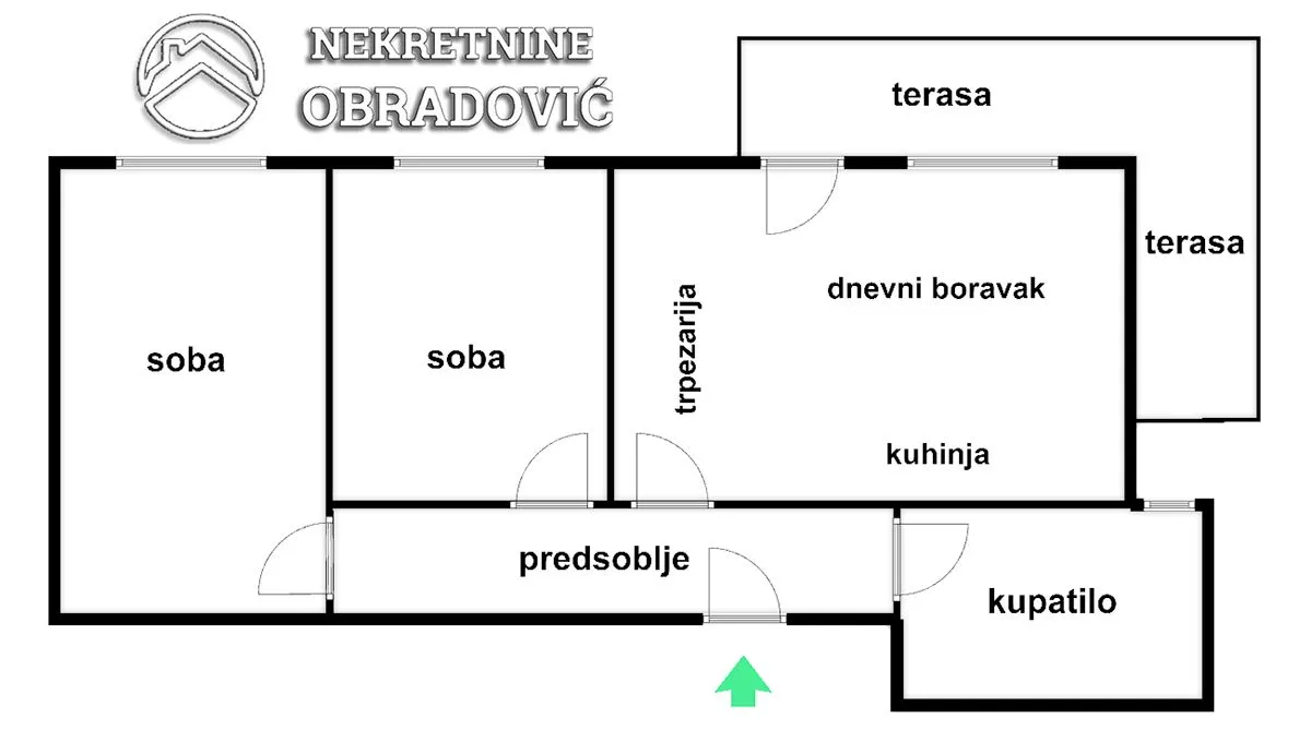 Prodaja, dvosoban stan, 60m², Bulbulder, Zvezdara Sve Podlokacije