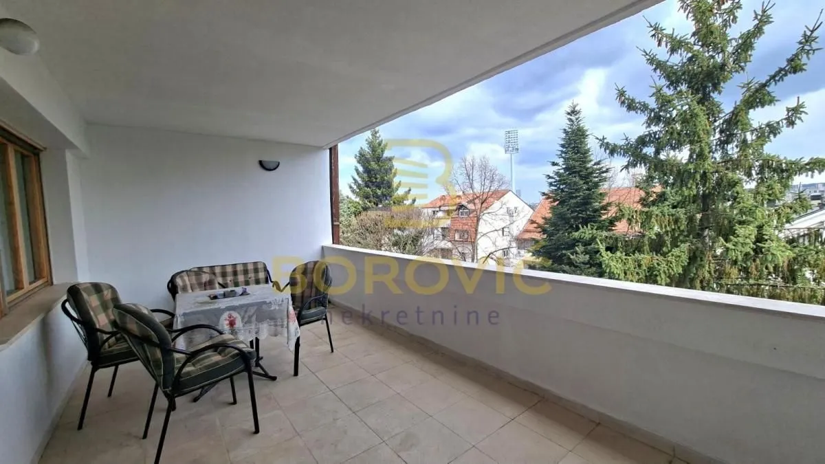 Rent, three bedroom apartment, 80m², Savski Venac, Beograd