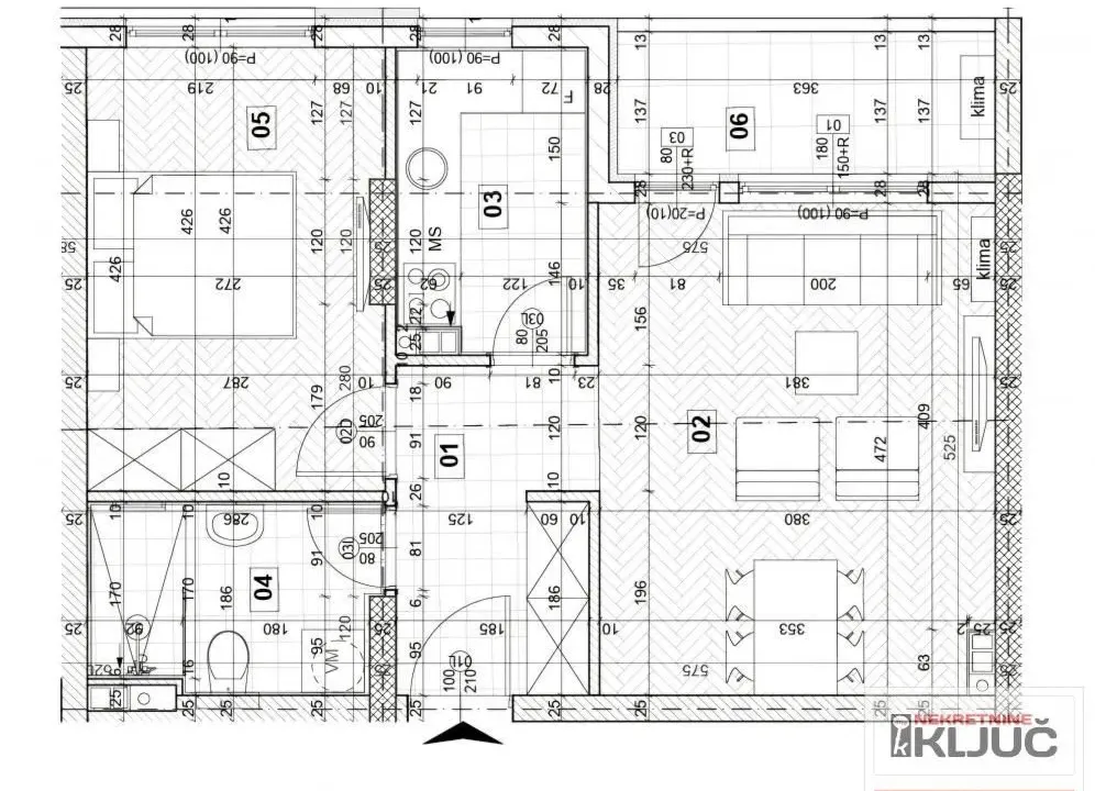 Sale, two bedroom apartment, 50m², Liman 4, Novi Sad Sve Podlokacije