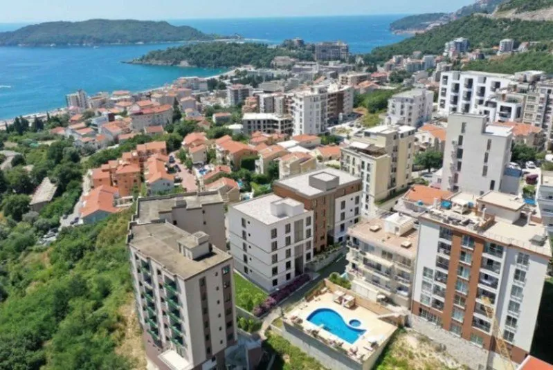 Sale, two bedroom apartment, 61m², Bečići, Budva
