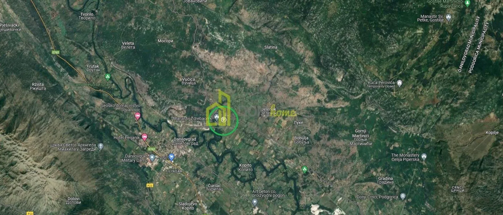 Prodaja, plac, 3420m², Danilovgrad, Crna Gora