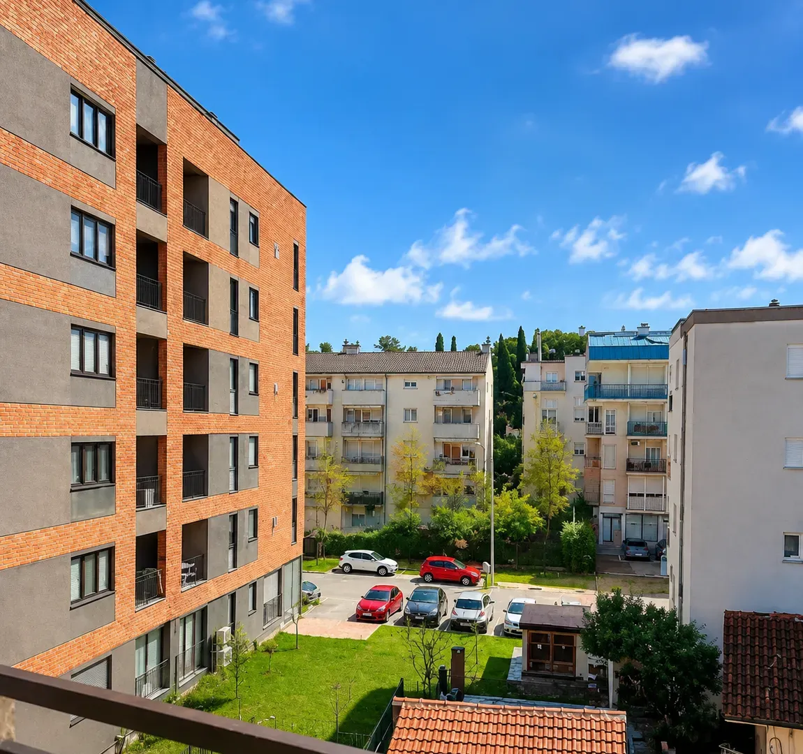 Prodaja, jednosoban stan, 44m², Vezirov Most, Podgorica