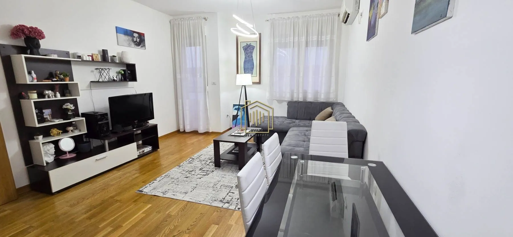 Izdavanje, jednosoban stan, 43m², City Kvart, Podgorica