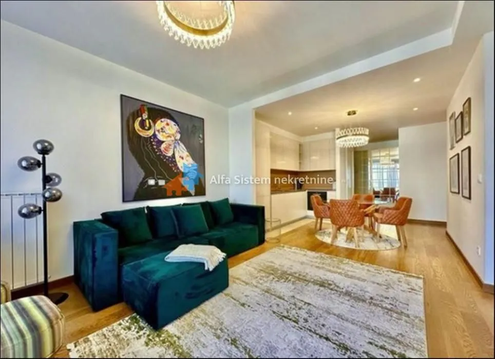 Rent, three bedroom apartment, 83m², Savski Venac, Beograd