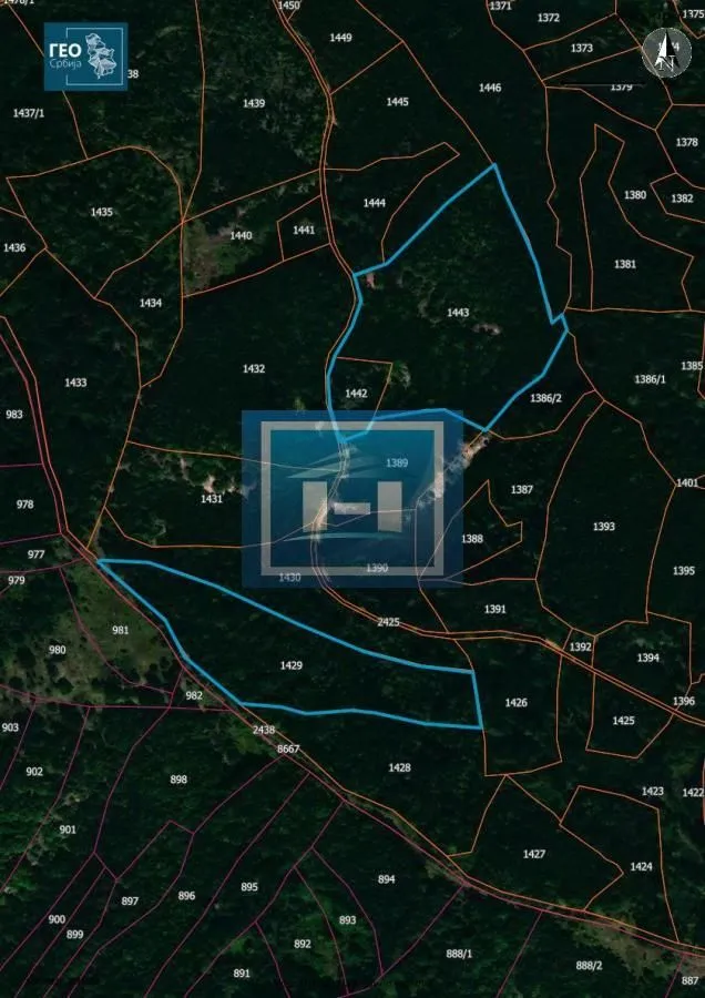 Prodaja, plac, 35437m², Kovanica, Ćuprija