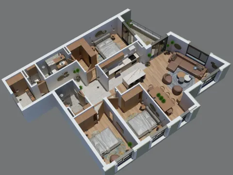 Sale, three bedroom apartment, 115m², Zabjelo, Podgorica - image 5