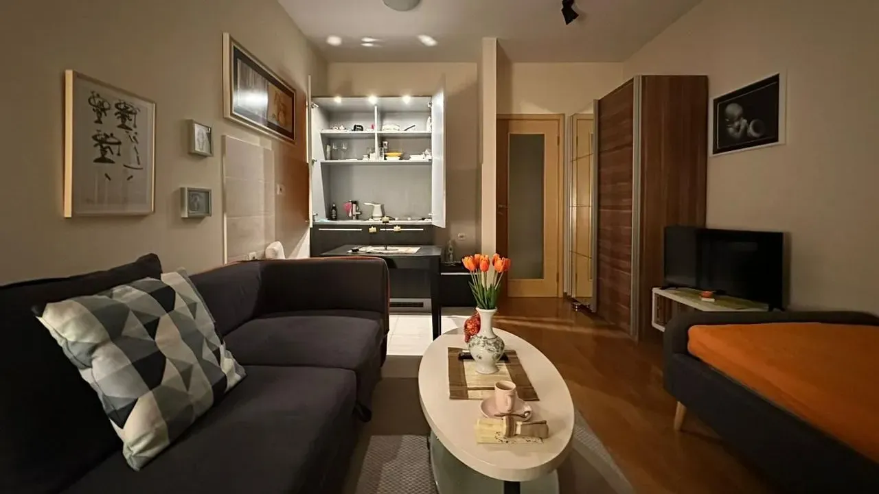 Rent, studio apartment, 29m², Blok 6, Podgorica