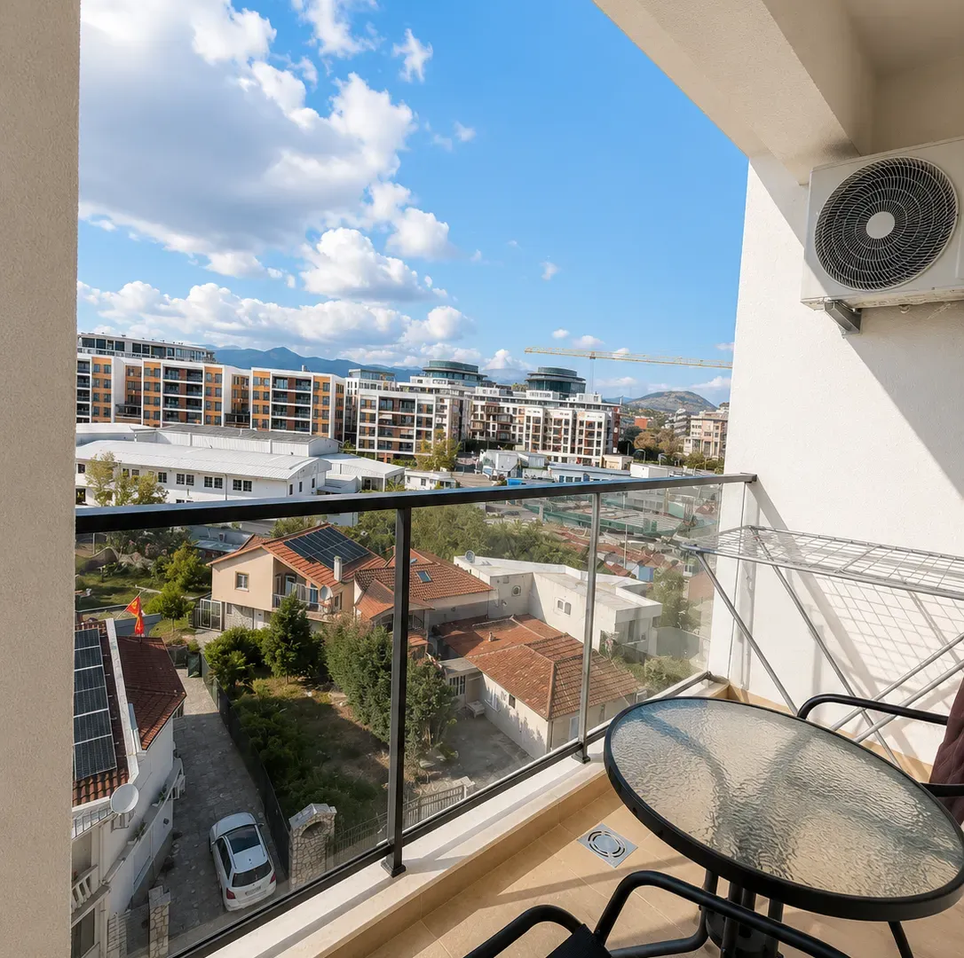 Izdavanje, jednosoban stan, 43m², Krivi Most, Podgorica