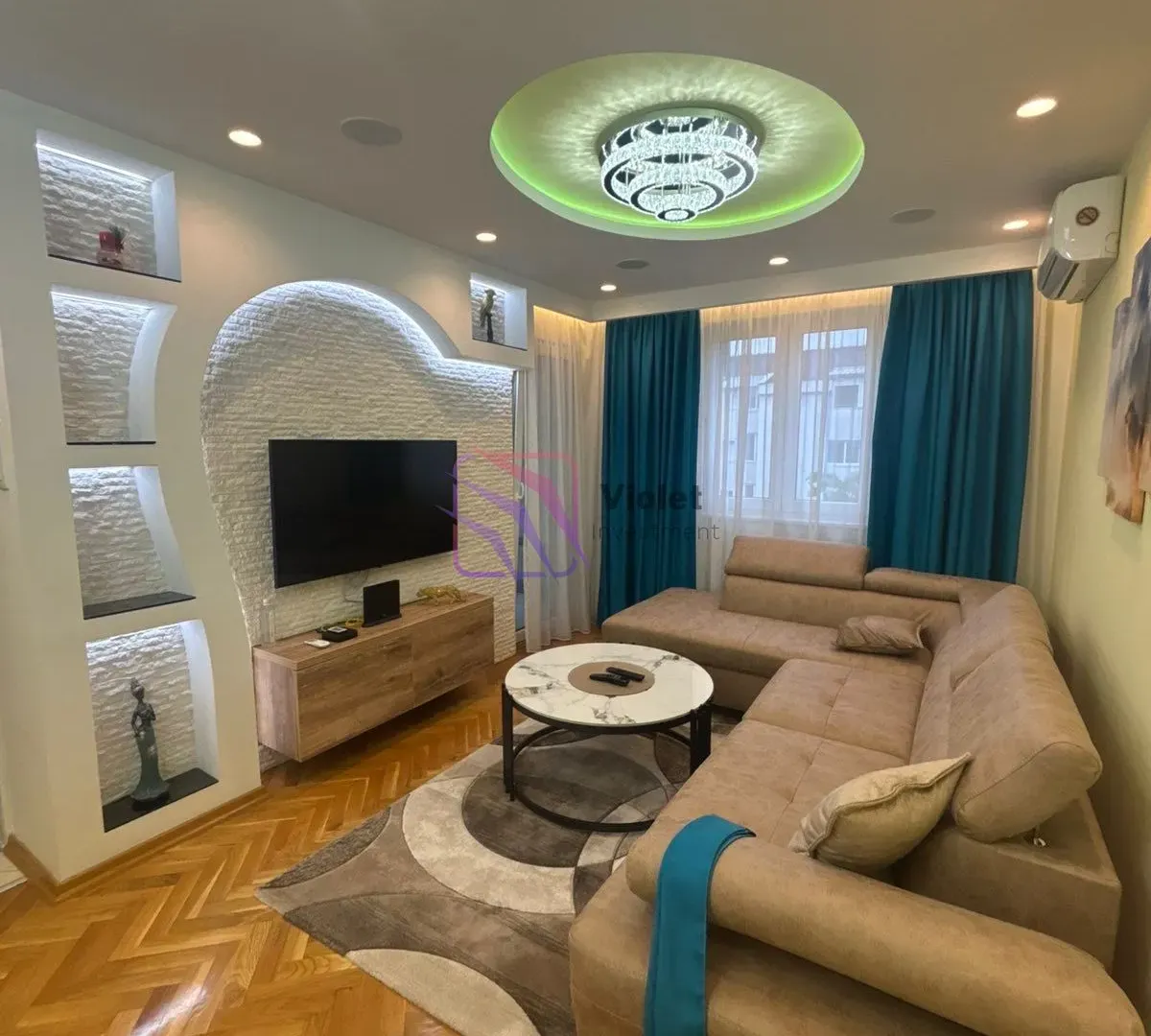 Izdavanje, jednosoban stan, 43m², Stari Aerodrom, Podgorica