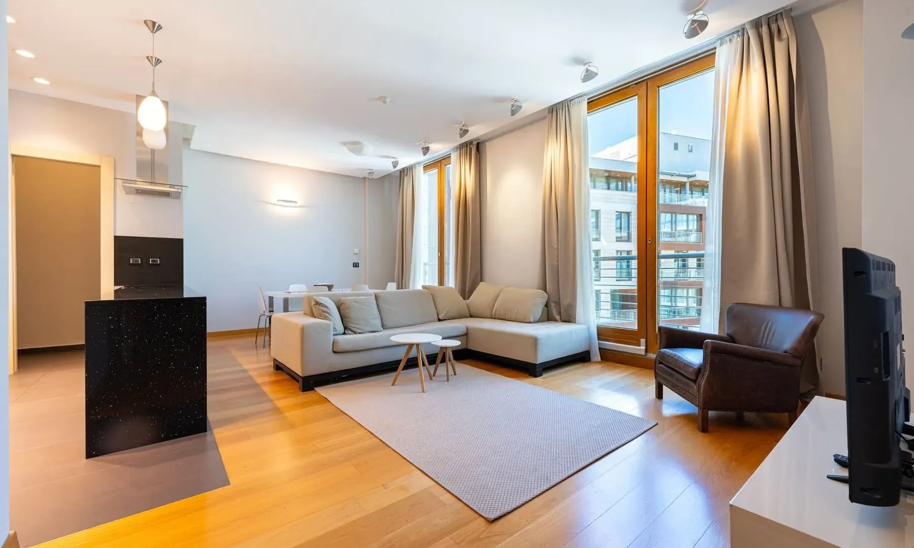 Rent, two bedroom apartment, 88m², Kod Capital Plaze, Podgorica