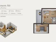 Sale, one bedroom apartment, 57m², Stoliv, Kotor - image 15